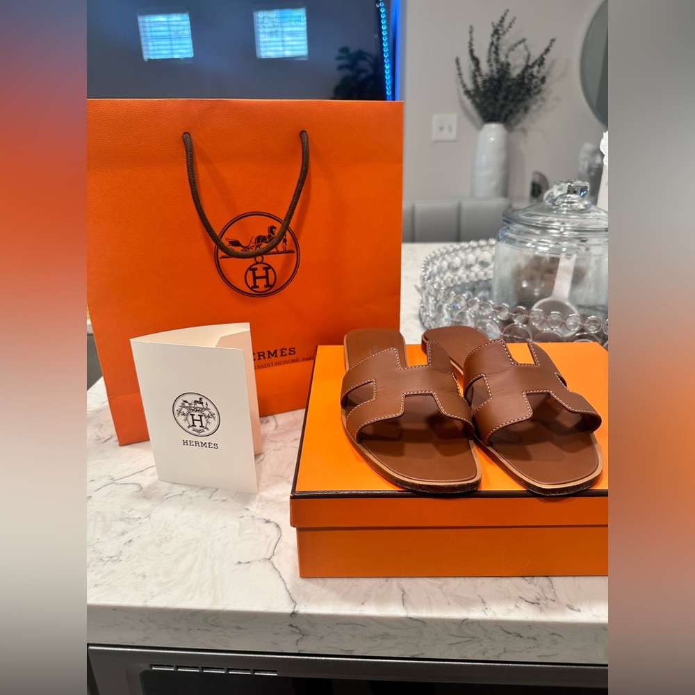 Hermes Oran Sandals